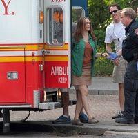 Alicia Silverstone on the film set of 'Gods Behaving Badly'